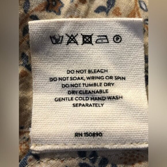 SPELL Celestial star print ruffle cami in Cream - Picture 9 of 9